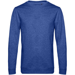 Свитшот унисекс Set In, ярко-синий меланж, XS–3XL