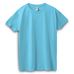 Футболка Imperial 190, бирюзовая, S–XXL
