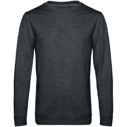Свитшот унисекс Set In, серый меланж (антрацит), XS–3XL