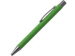 Ручка металлическая шариковая FAMILY MARSEL, soft touch, Цвет зеленый