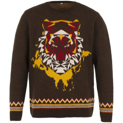 Джемпер Totem Tiger, коричневый, XS–XL