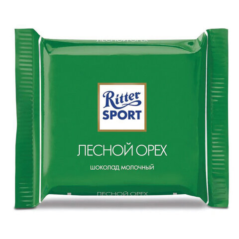 Шоколад порционный RITTER SPORT, набор 7 вкусов, 84 плитки по 16,7 г, R 484C