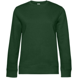 Свитшот женский Queen, темно-зеленый, XS–XXL