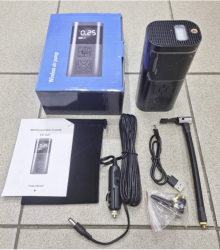 Портативный воздушный компрессор 150 PSI Накачка шин Подходит для автомобильных, мотоциклетных, велосипедных шин