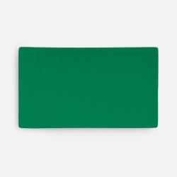 Лейбл Listra Soft Touch, M, зеленый, 3,5х6 см