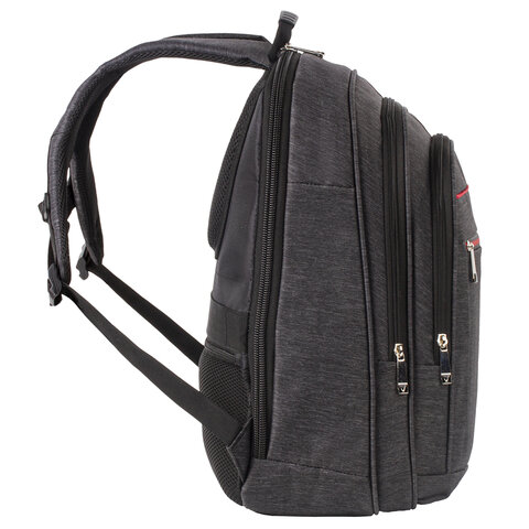 Рюкзак BRAUBERG FUNCTIONAL с отделением для ноутбука, 3 отделения, USB-порт, "Progress", 48х14х34 см, 229873