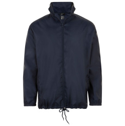 Ветровка унисекс Shift, темно-синяя, XS–3XL