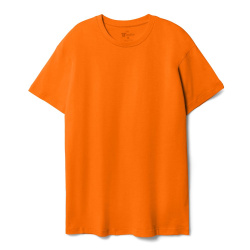 Футболка унисекс T-bolka 140, оранжевая, S–4XL