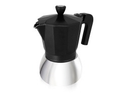 Гейзерная кофеварка «Arabica», 300 мл, Цвет черный/серебристый