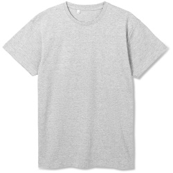 Футболка унисекс T-Bolka 180, светлый меланж, XS–5XL