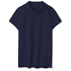 Рубашка поло женская Virma Lady, темно-синяя, S–XXL