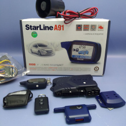 Автосигнализация StarLine A91 с автозапуском / Чехол для брелка в подарок