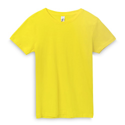 Футболка женская Regent Women, лимонно-желтая, S–XXL