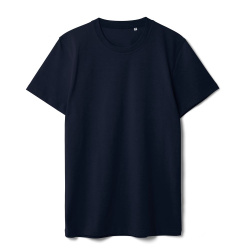 Футболка мужская T-bolka Stretch, темно-синяя, S–3XL