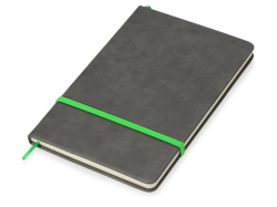 Блокнот А5 «Color», Цвет серый/зеленое яблоко