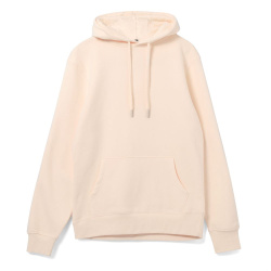 Толстовка с капюшоном унисекс Hoodie, светло-розовая, XS–3XL