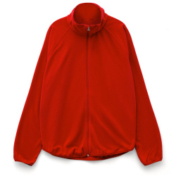 Куртка флисовая унисекс Fliska, красная, XS–XXL