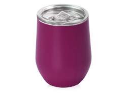 Вакуумная термокружка «Sense», непротекаемая крышка, крафтовая упаковка, Цвет винный