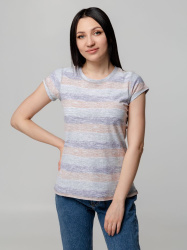 Футболка женская Rayet Lady двусторонняя, оранжевая с фиолетовым, S–XXL