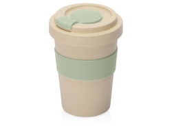 Стакан из пшеничного волокна «Flava», Цвет бежевый/зеленый оливковый