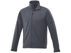 Куртка софтшел "Maxson" мужская, Размер M, Цвет серый/черный