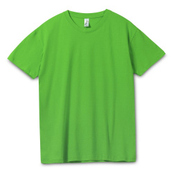 Футболка унисекс Regent 150, зеленый лайм, XS–XXL