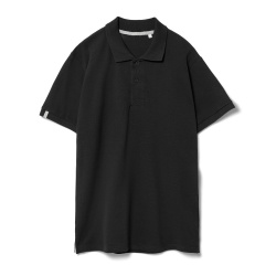 Рубашка поло мужская Virma Premium, черная, S–4XL