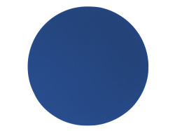 Патч «Круг», soft-touch, Цвет синий