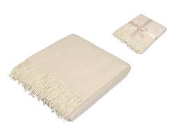 Плед акриловый «Dapple» 160 х 210 см, Цвет бежевый