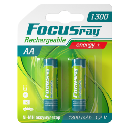 FOCUSray 1300mAH AA 1/12/144 аккумулятор, шт(2 шт)