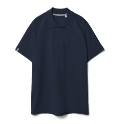 Рубашка поло мужская Virma Premium, темно-синяя, S–3XL