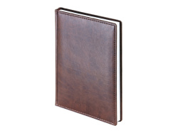 Ежедневник А5 датированный «Velvet» на 2025 год, Цвет коричневый