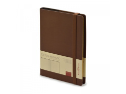 Ежедневник недатированный А5 «Oxford», Размер A5, Цвет коричневый