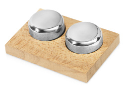 Стальные шайбы для охлаждения виски «Cool and steel», Цвет натуральный, серебристый