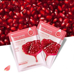 Тканевая маска для лица ROREC серии "Natural Skin Care Mask" Bioaqua, 30 гр  ROREC "Pomegranate Natu