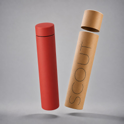 Термос «Scout» soft-touch, Цвет красный