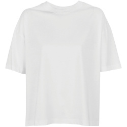 Футболка оверсайз женская Boxy Women, белая, XS–XL