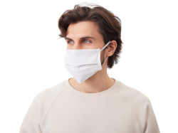Маска для лица многоразовая из хлопка, Цвет белый