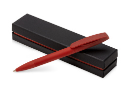 Ручка в футляре «Coral Bloom», Цвет красный