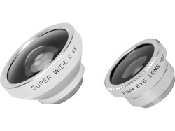 Набор линз для смартфона «Vision», Цвет черный, серебристый