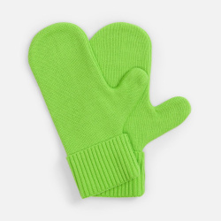 Варежки Yong, светло-зеленые (салатовые), S/M, L/XL