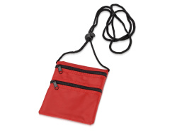 Нагрудный кошелек «Путешествие», Цвет красный