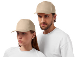 Бейсболка «Poly», Размер 56, Цвет песочный