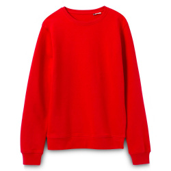 Свитшот унисекс BNC Inspire (Organic), красный, XS–3XL