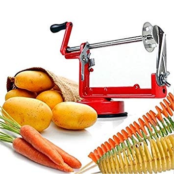 Машинка для резки картофеля спиралью Spiral Potato Slicer