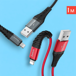 Кабель USB X38 Lightning Тканевый / Универсальный и долговечный