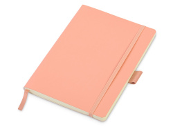 Блокнот А5 в гибкой обложке «Vision 2.0» soft-touch, Размер А5, Цвет пыльно-розовый