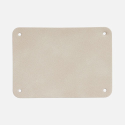 Лейбл Eta Nubuck Touch, XL, бежевый, 5х7 см