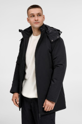 Куртка-парка унисекс Sfera, черная, S–4XL