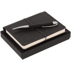 Набор Business Diary Mini, черный, 17х13х2,9 см
